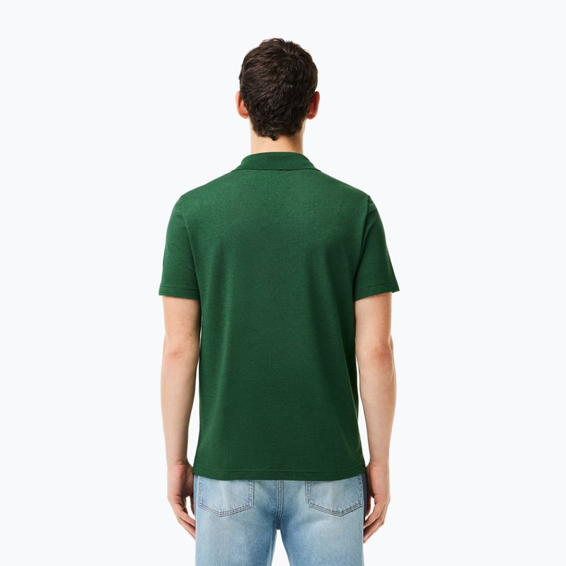 Ανδρικό μπλουζάκι πόλο Lacoste DH0783 green 2