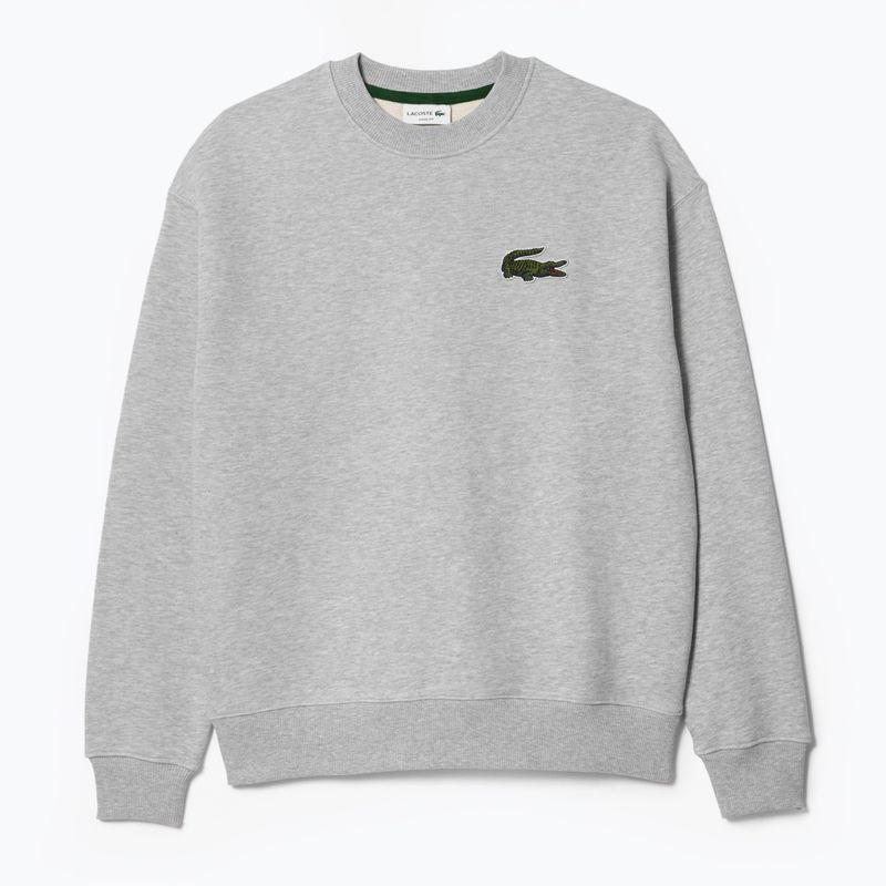 Φούτερ Lacoste SH6405 silver chine 4