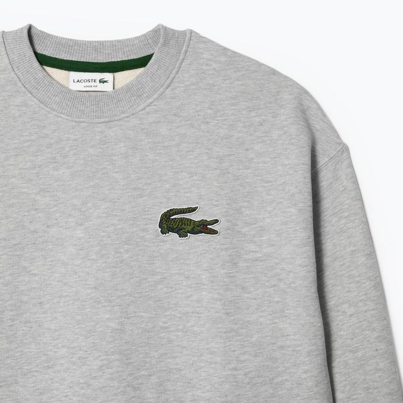 Φούτερ Lacoste SH6405 silver chine 5