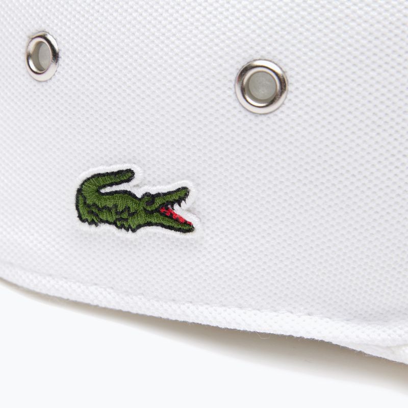 Καπέλο μπέιζμπολ Lacoste RK0543 λευκό 4