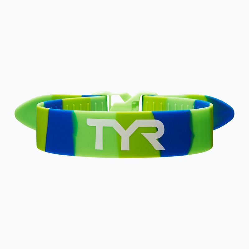 Ζώνη προπόνησης TYR Rally Training Strap green/ green/ blue