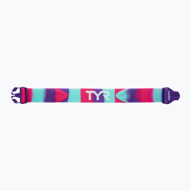 Ζώνη προπόνησης TYR Rally Training Strap pink/ purple/ mint 2