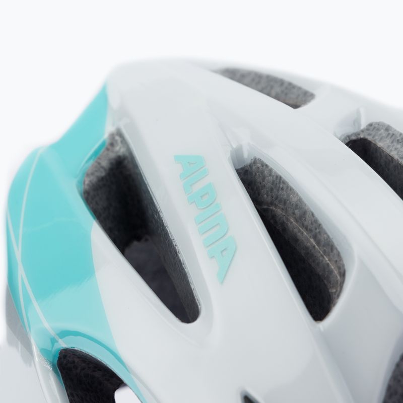 Κράνος ποδηλάτου Alpina MTB 17 white/light blue 7