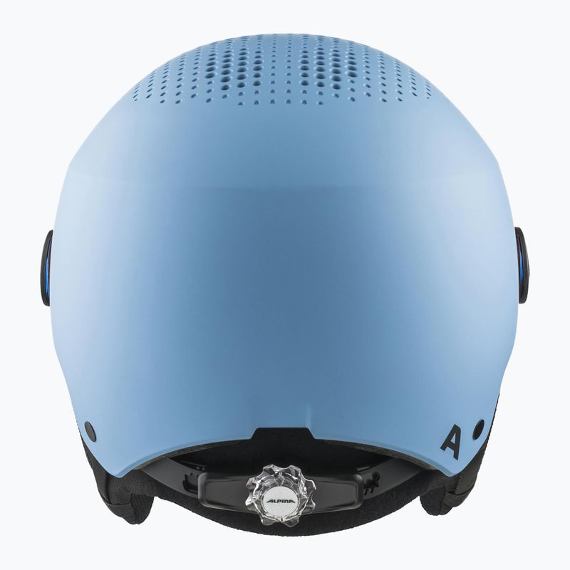 Alpina παιδικό κράνος σκι Zupo Visor Q-Lite smoke/ blue matt 4