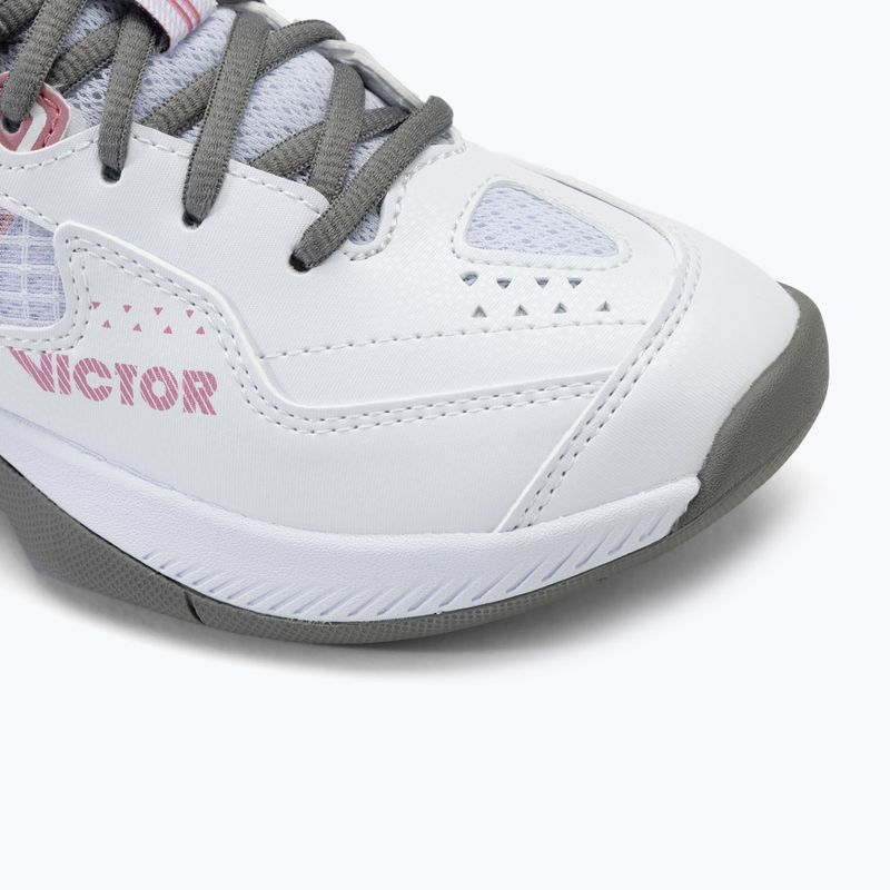 Γυναικεία παπούτσια μπάντμιντον VICTOR A610IVF white/ grey 7