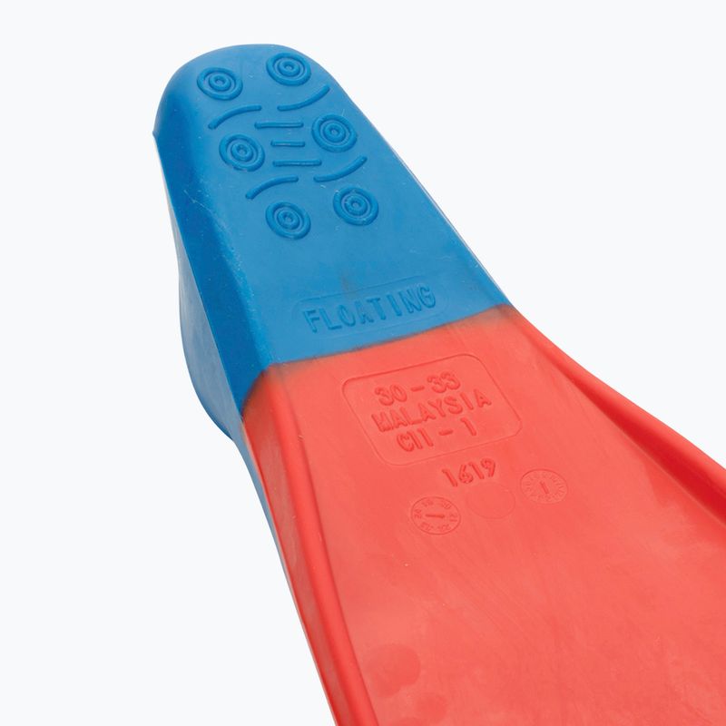 Πτερύγια κολύμβησης Aquafeel Swim Fin Floating red/blue 2