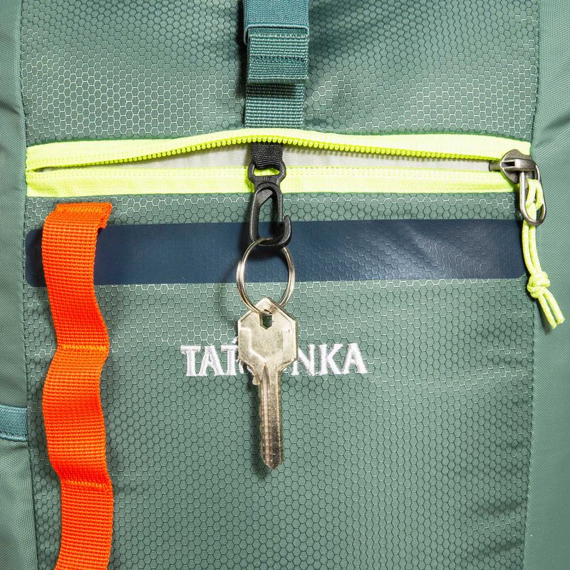 Tatonka Rolltop JR 14 l πράσινο φασκόμηλο παιδικό σακίδιο πόλης 8