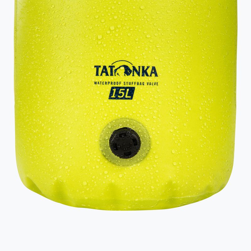 Tatonka WP Αδιάβροχος σάκος Stuffbag Valve 15 l lime 6