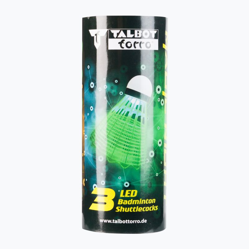 Talbot-Torro Federball Magic Night LED badminton βελάκια 3 τεμ. 479123