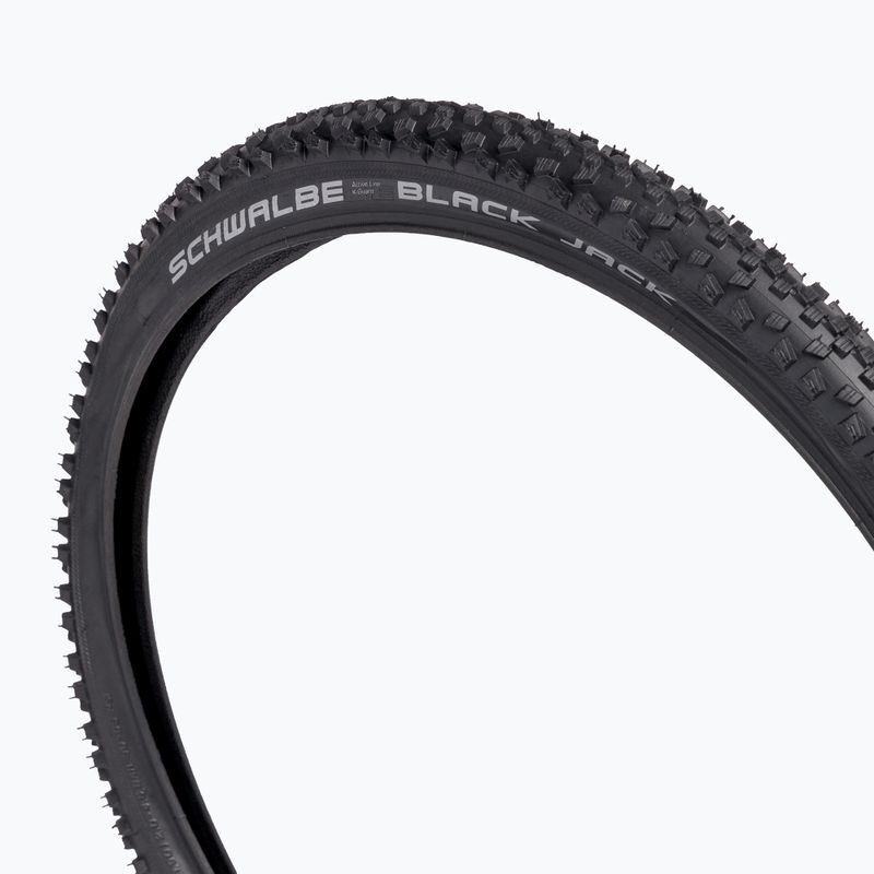 SCHWALBE ελαστικό ποδηλάτου Black Jack K-Guard SBC σύρμα μαύρο 2