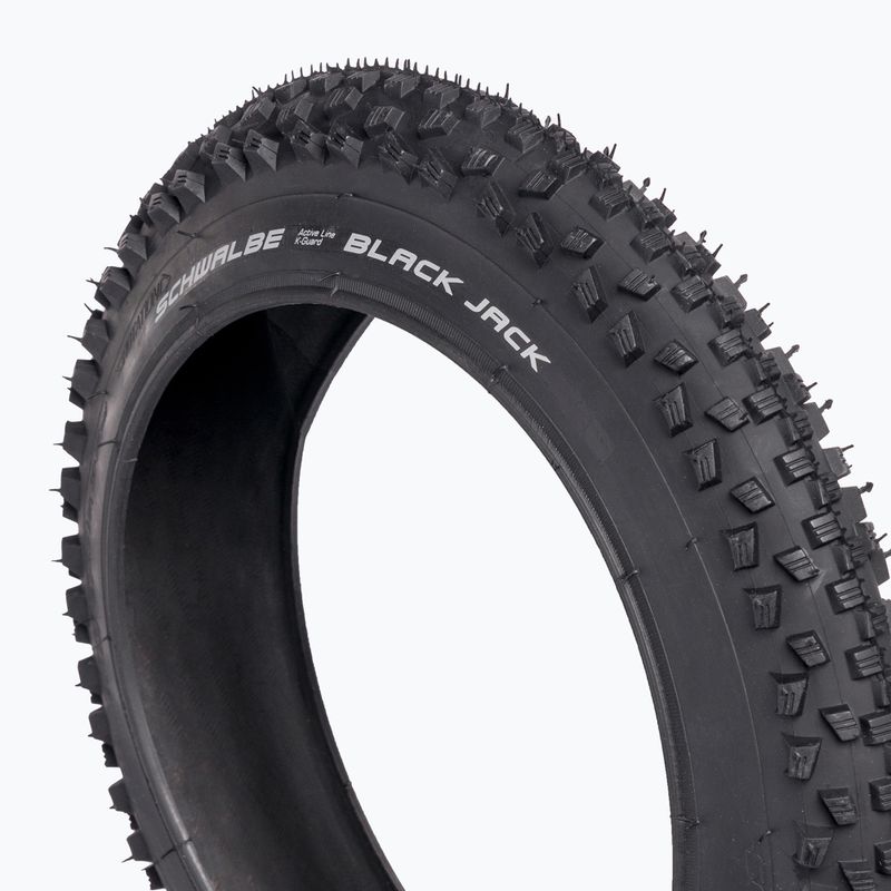 SCHWALBE ελαστικό ποδηλάτου Black Jack K-Guard Black N Roll σύρμα μαύρο 2