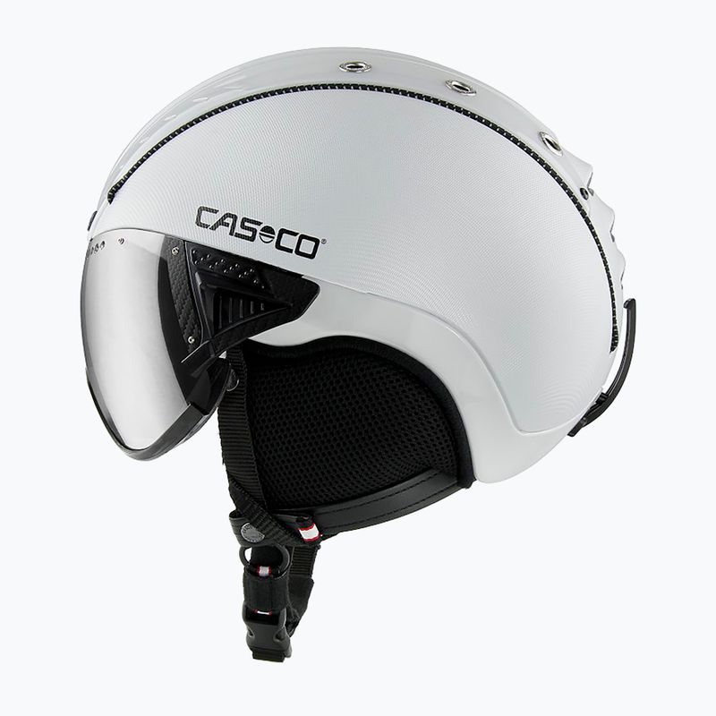 CASCO κράνος σκι SP-2 Carbonic Visor λευκό 07.3737 8