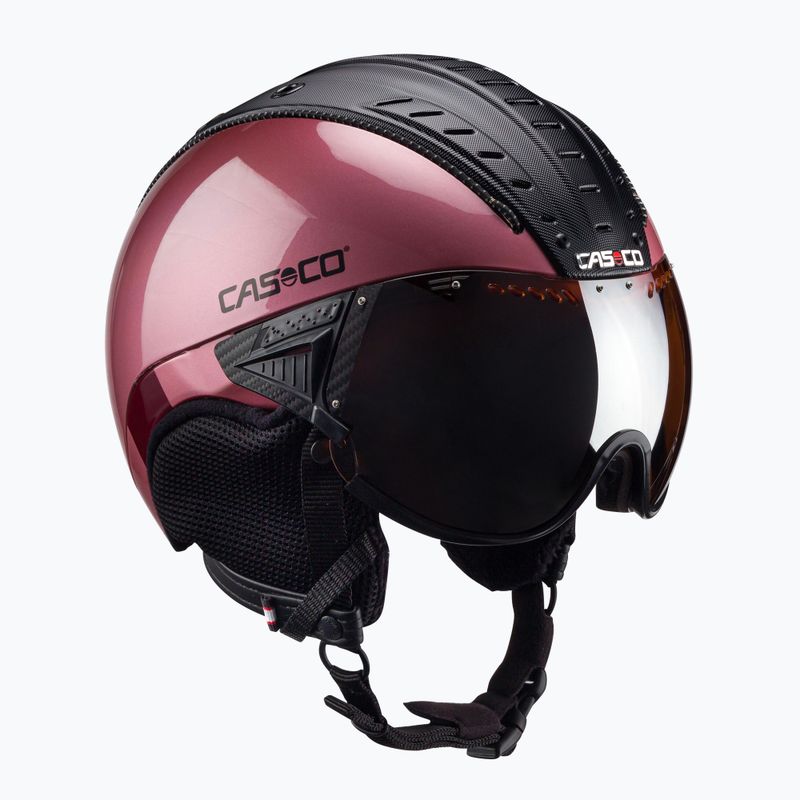 CASCO κράνος σκι SP-2 Carbonic Visor ροζ 07.3736