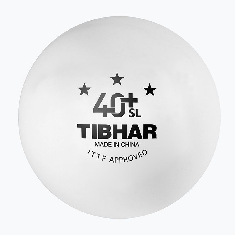 Μπάλες πινγκ πονγκ Tibhar HHH 40+ SL3 τεμ.white 2