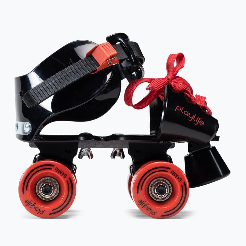 Playlife Sugar Rollerskates παιδικά πατίνια μαύρα και κόκκινα 880179 2