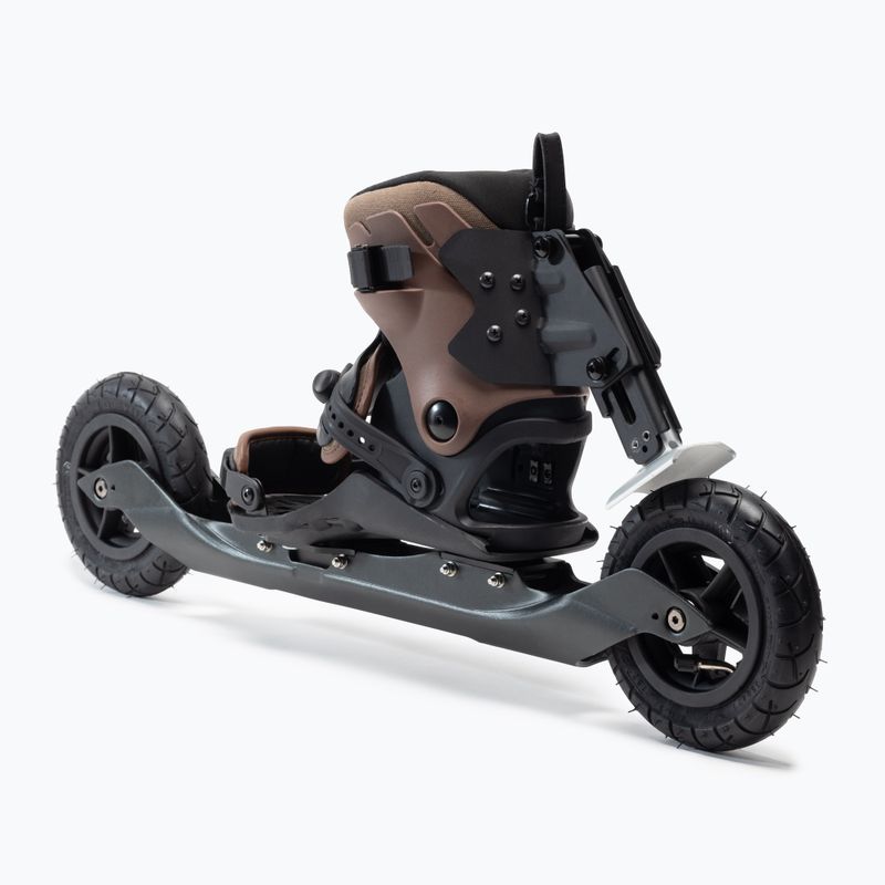 Powerslide XC Skeleton 150 off-road πατίνια μαύρο/καφέ 908230 3