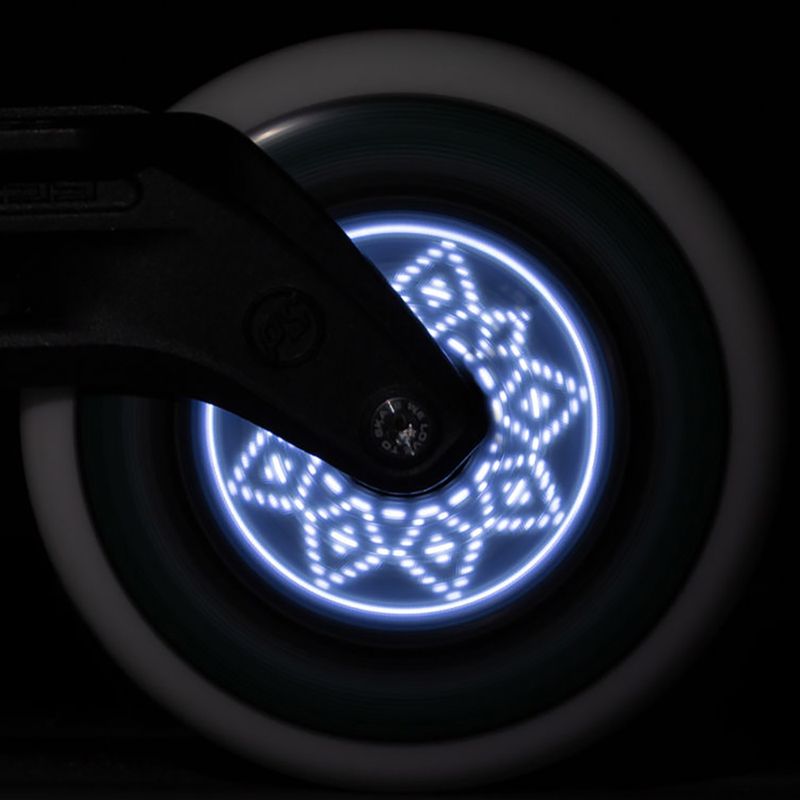 Powerslide Graphix LED Wheel 100 Αριστερά λευκό 905345 τροχοί rollerblade 5