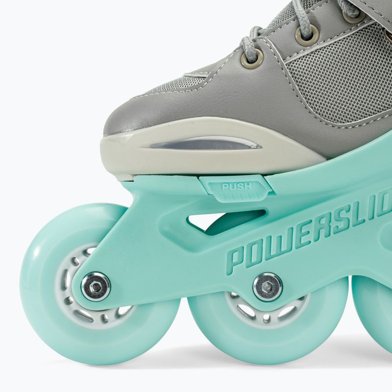 Παιδικά πατίνια Powerslide Rocket grey/teal 9