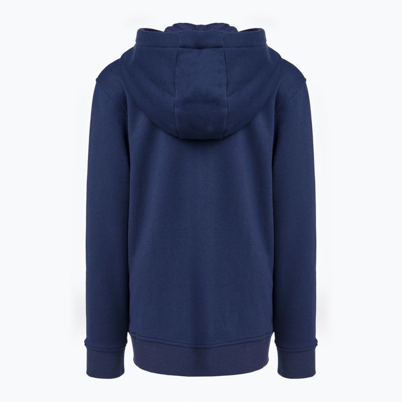 Παιδικό φούτερ ποδοσφαίρου Capelli Basics Youth Zip Hoodie navy 2