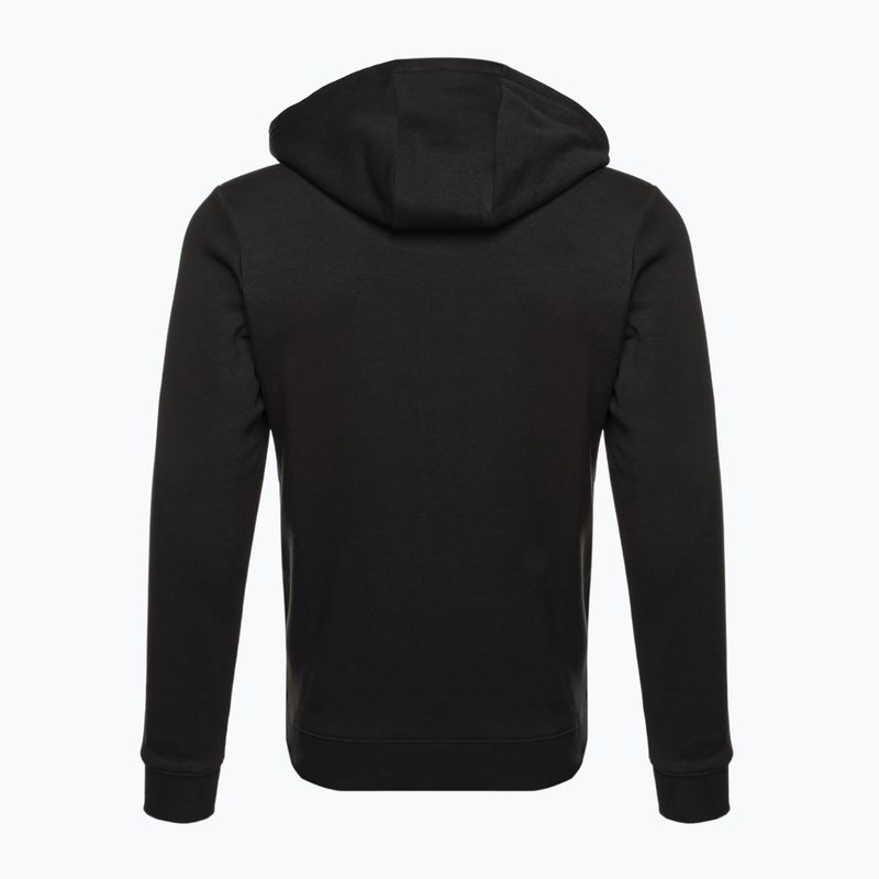 Ανδρικά Capelli Basics Ενηλίκων Zip Hoodie φούτερ ποδοσφαίρου μαύρο 2