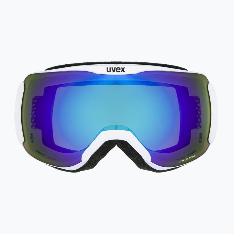 UVEX Downhill 2100 CV γυαλιά σκι λευκό ματ/καθρέφτης μπλε colorvision πράσινο 55/0/392/10 7