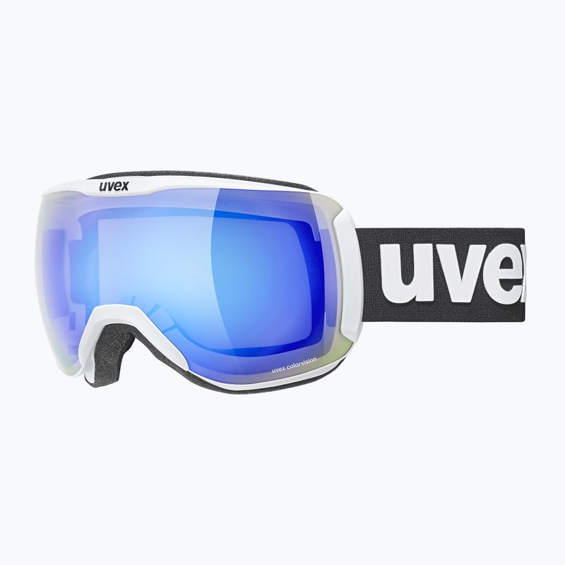 UVEX Downhill 2100 CV γυαλιά σκι λευκό ματ/καθρέφτης μπλε colorvision πράσινο 55/0/392/10 8