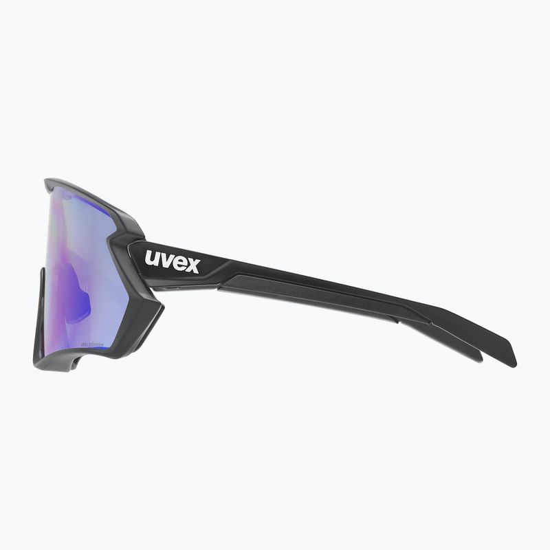 UVEX Sportstyle 231 2.0 P μαύρα ματ/μπλε γυαλιά ποδηλασίας 53/3/029/2240 7