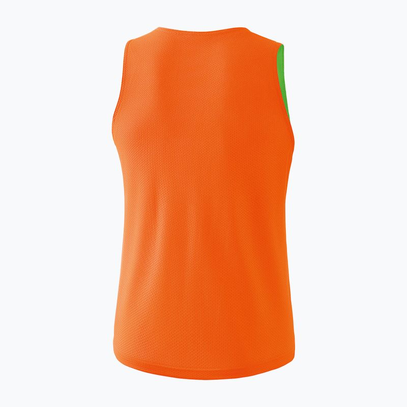 ERIMA Reversible Training Bib πορτοκαλί/πράσινο ποδοσφαιρικό δείκτη 2