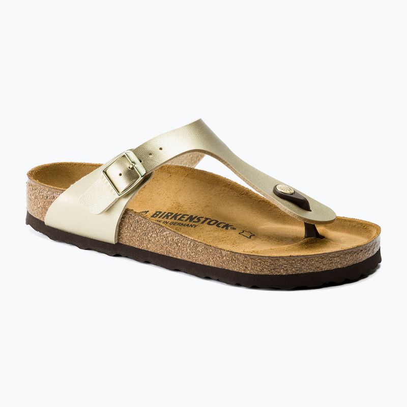 Γυναικείες σαγιονάρες BIRKENSTOCK Gizeh BF Regular gold 8