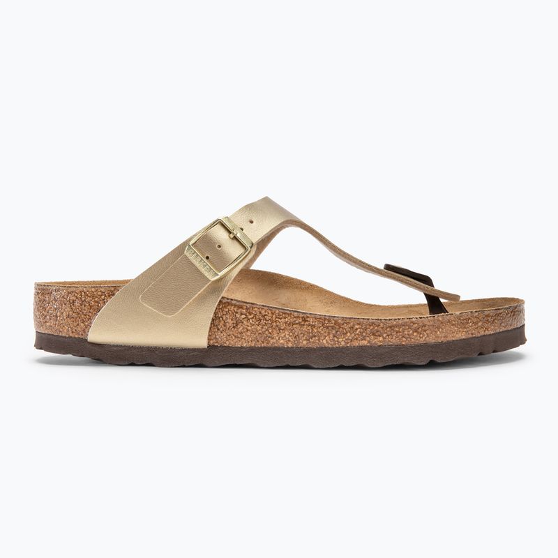 Γυναικείες σαγιονάρες BIRKENSTOCK Gizeh BF Regular gold 2