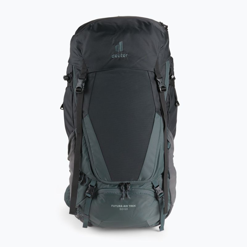 Deuter Futura Air Trek 50 + 10 σακίδιο πλάτης για πεζοπορία μαύρο 3402121