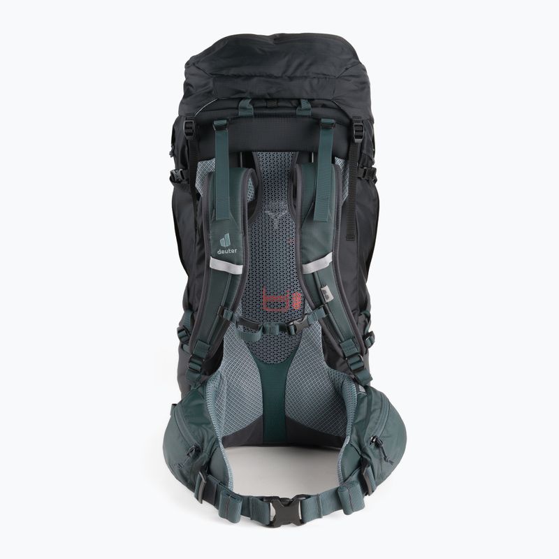 Deuter Futura Air Trek 50 + 10 σακίδιο πλάτης για πεζοπορία μαύρο 3402121 3