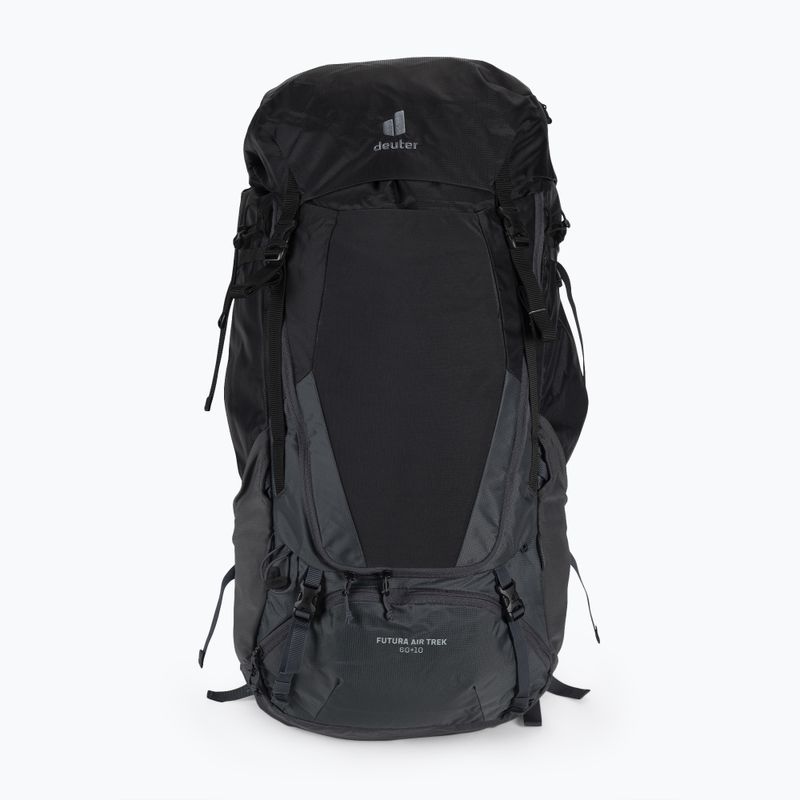 Deuter Futura Air Trek 60 + 10 σακίδιο πλάτης για πεζοπορία μαύρο 3402321