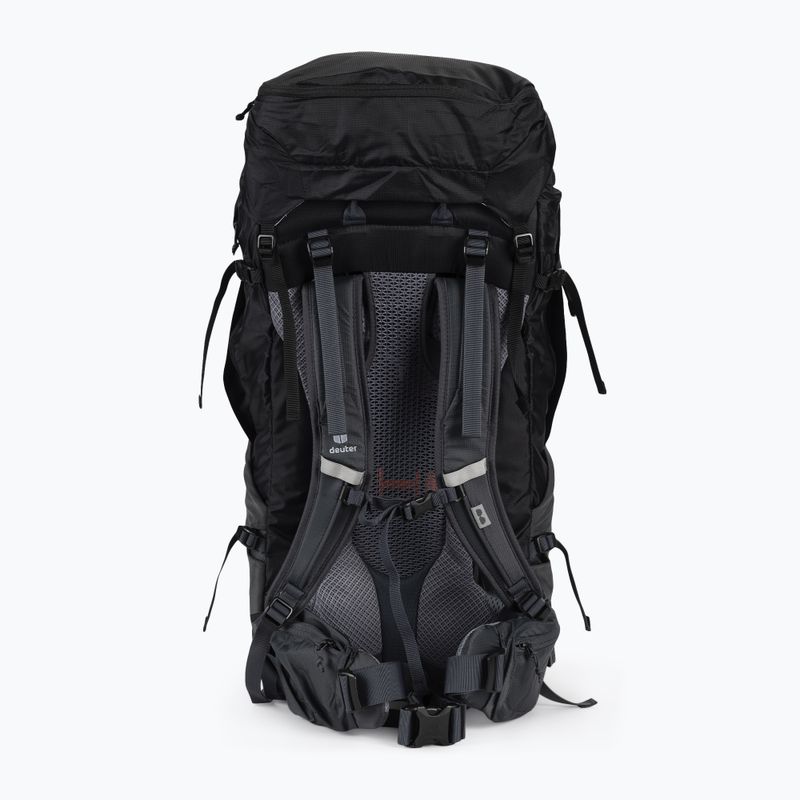 Deuter Futura Air Trek 60 + 10 σακίδιο πλάτης για πεζοπορία μαύρο 3402321 3