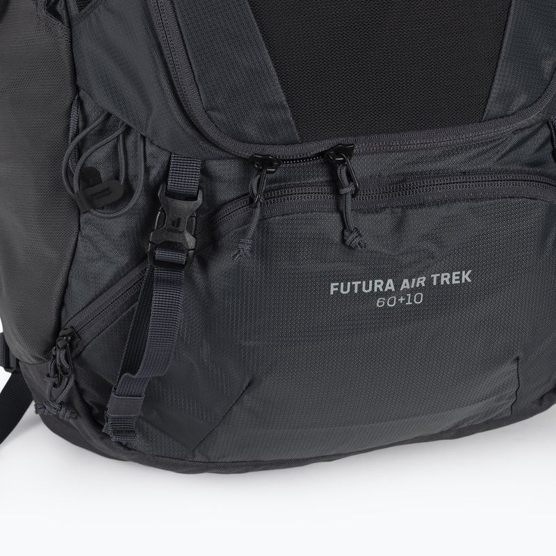 Deuter Futura Air Trek 60 + 10 σακίδιο πλάτης για πεζοπορία μαύρο 3402321 8