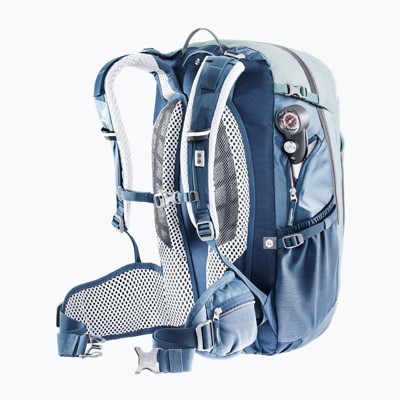 Γυναικείο ποδηλατικό σακίδιο πλάτης deuter Trans Alpine SL 28 l πράσινο 320012113320 3