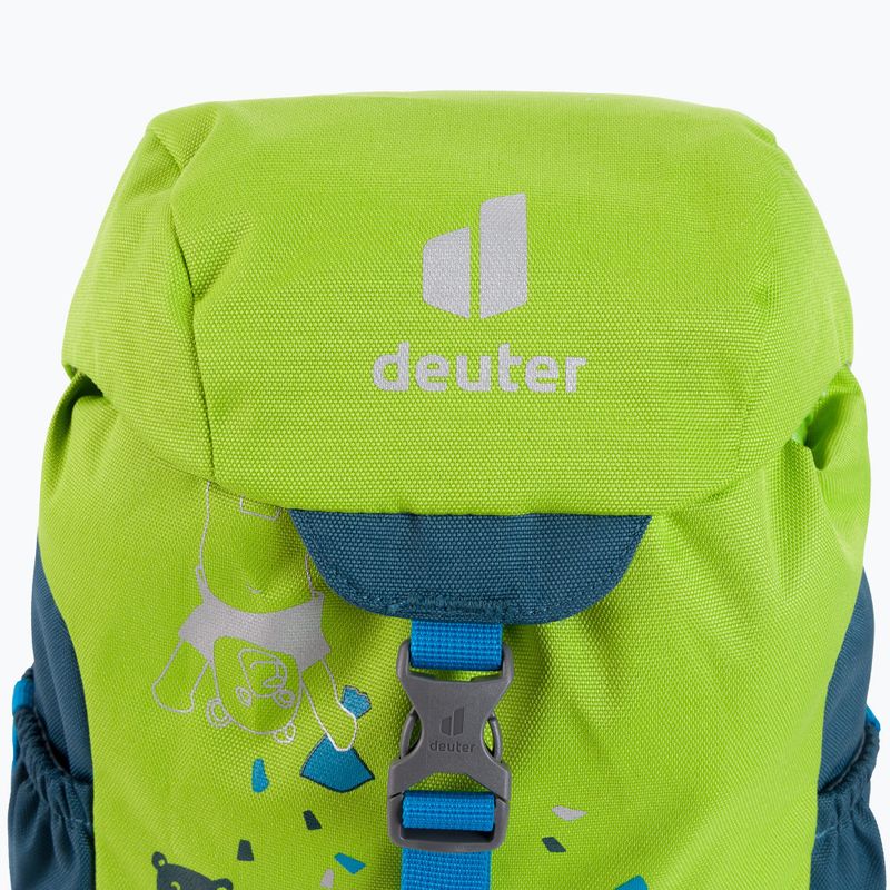 Deuter Schmusebar 8 l παιδικό σακίδιο πεζοπορίας πράσινο/μπλε 361012123110 5