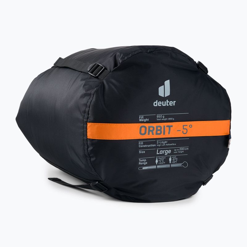 Υπνόσακος Deuter Orbit -5° πορτοκαλί 370182293141 7