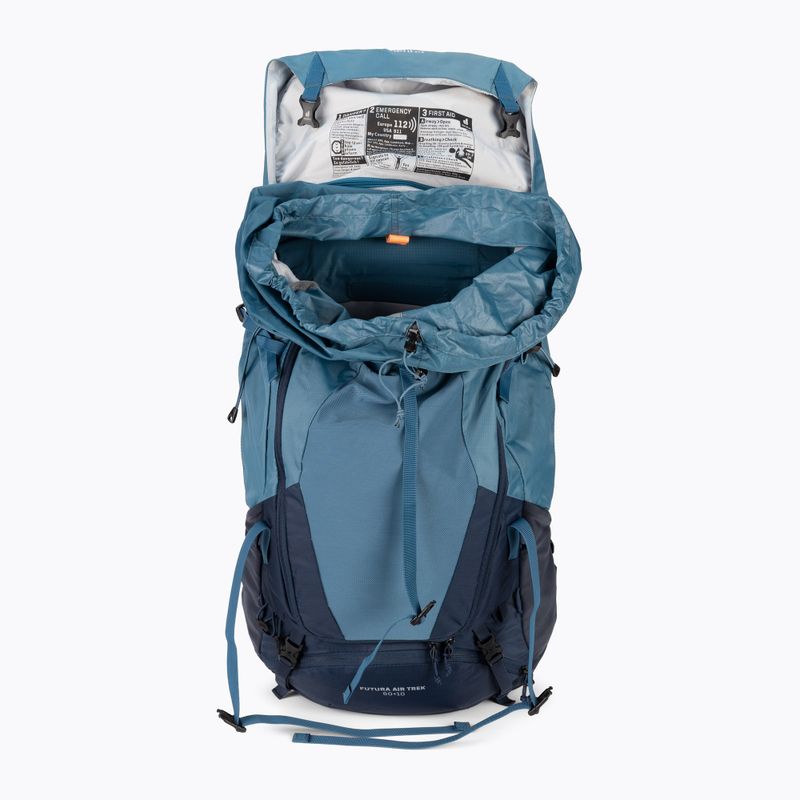 Deuter Futura Air Trek 60 + 10 l σακίδιο πλάτης για πεζοπορία μπλε 34023211374 4