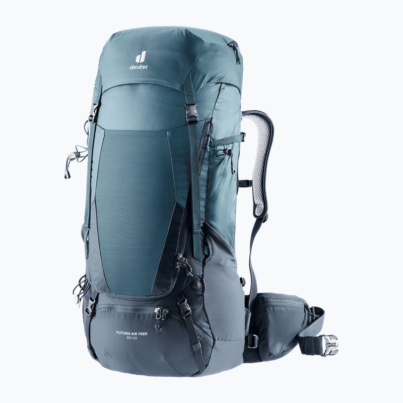 Deuter Futura Air Trek 60 + 10 l σακίδιο πλάτης για πεζοπορία μπλε 34023211374 5