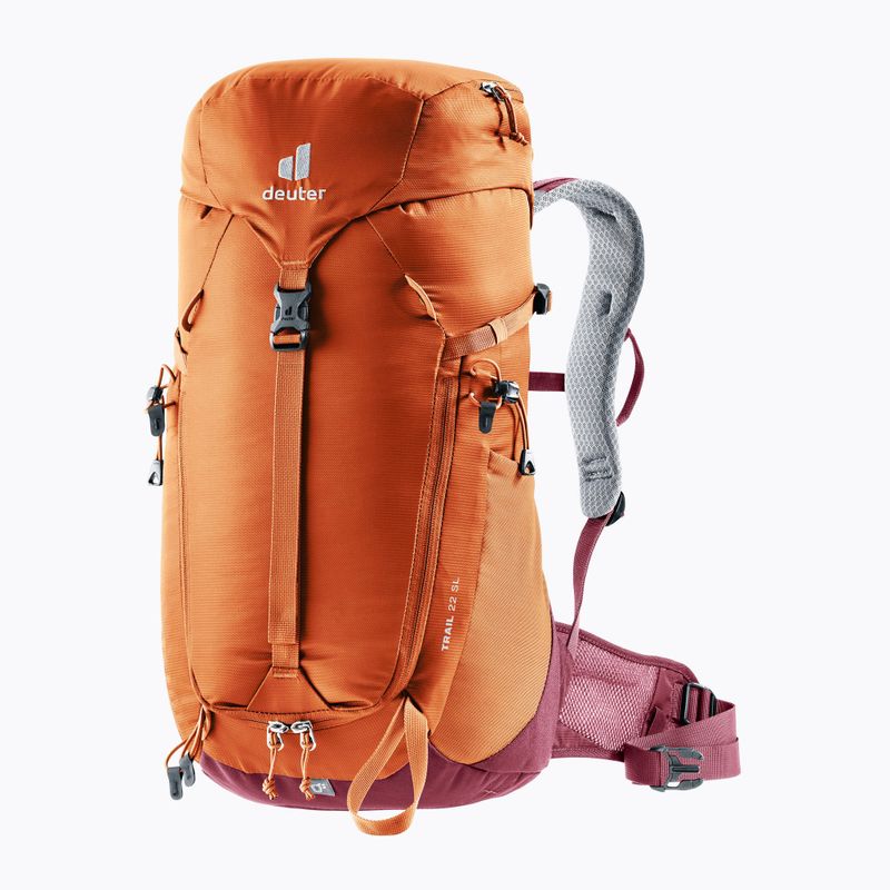 Γυναικείο σακίδιο πεζοπορίας deuter Trail 22 SL πορτοκαλί 34402239509 5