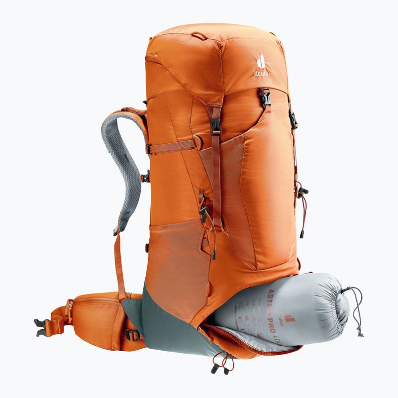 Deuter Aircontact Lite 50 + 10 trekking σακίδιο πλάτης πορτοκαλί 334032393190 5