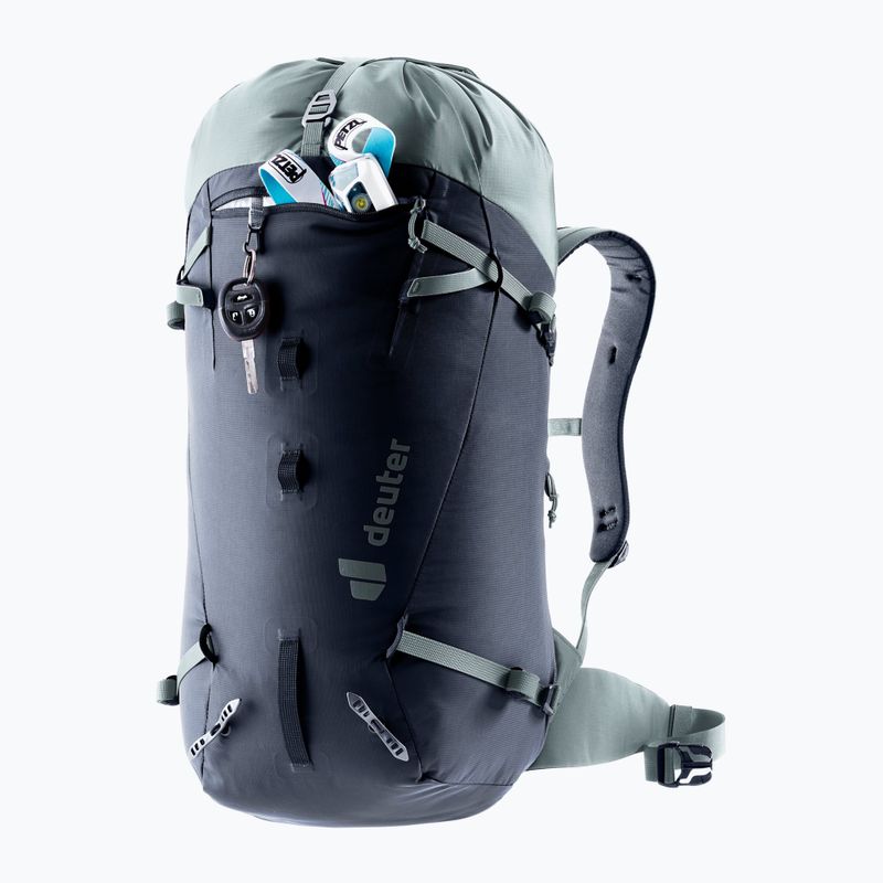 Σακίδιο αναρρίχησης deuter Guide 30 l black/shale 5