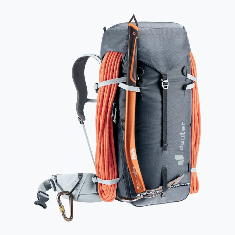 Σακίδιο αναρρίχησης deuter Guide 34+8 l black/shale 6