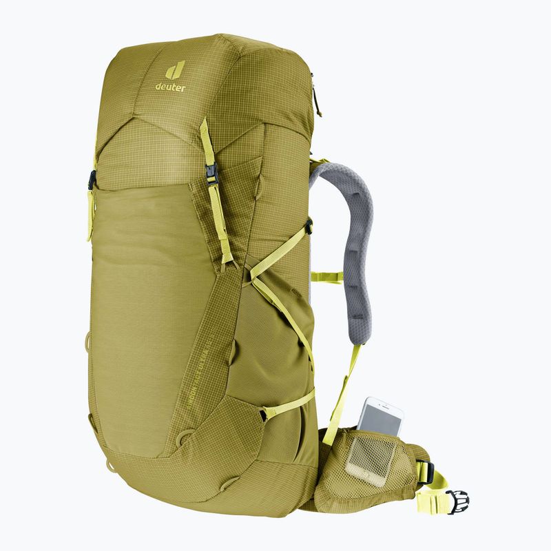 Γυναικείο σακίδιο πλάτης για πεζοπορία deuter Aircontact Ultra 45 + 5 l SL φλαμουριά/σποράκι 13