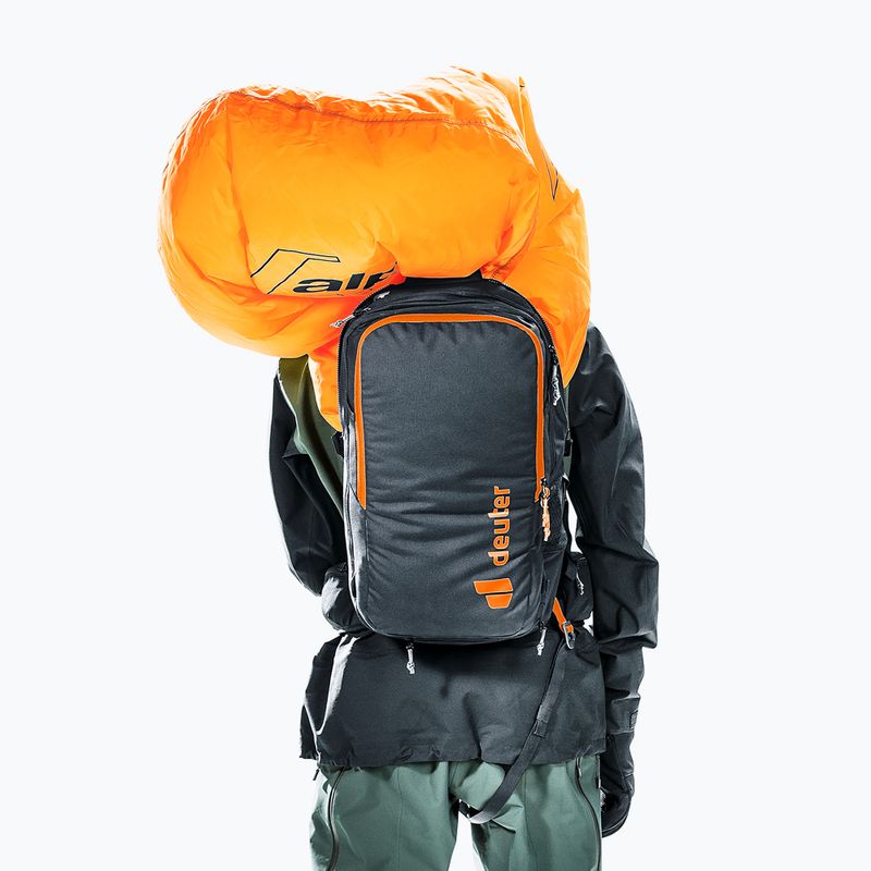 Σακίδιο πλάτης χιονοστιβάδας deuter Alproof Ride 18 l black 14