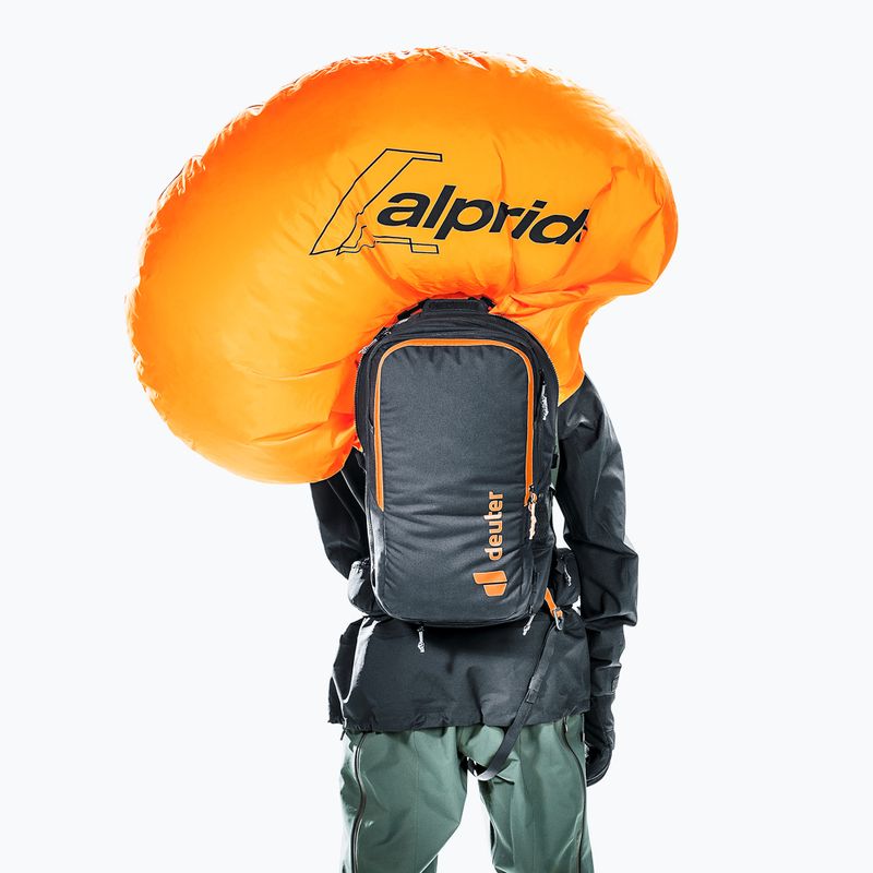 Σακίδιο πλάτης χιονοστιβάδας deuter Alproof Ride 18 l black 15