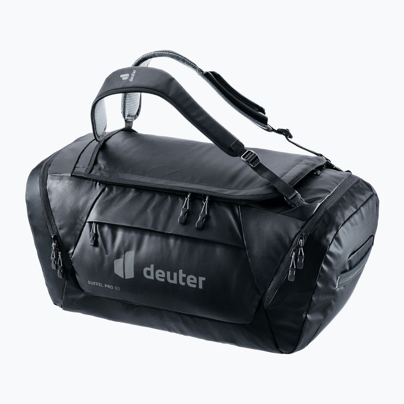 Τσάντα ταξιδιού deuter Duffel Pro 60 l black