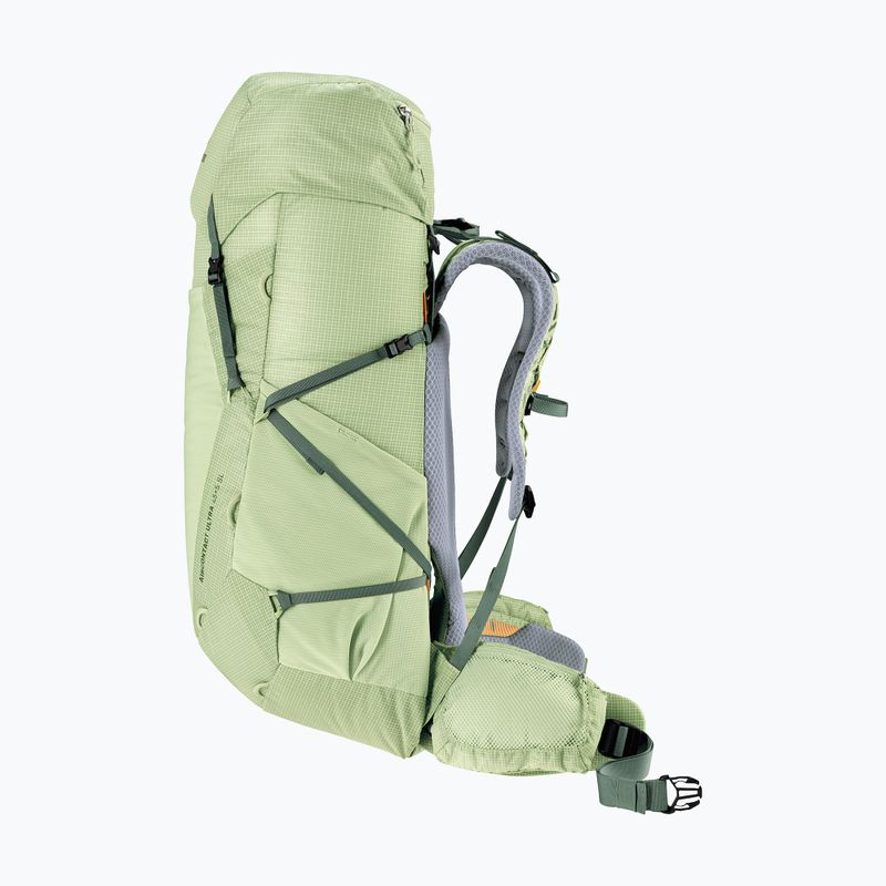 Γυναικείο σακίδιο πλάτης για πεζοπορία deuter Aircontact Ultra 45 + 5 l SL mineral-ivy 4