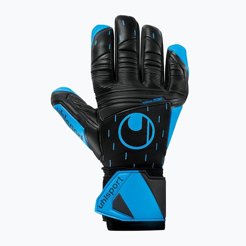 Uhlsport Classic Soft Hn Comp γάντια τερματοφύλακα μαύρα/μπλε/λευκά 4